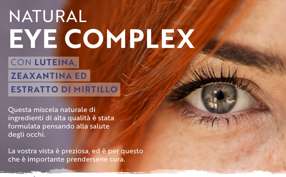 Integratore occhi con luteina, zeaxantina, estratto di mirtillo, vitamine A, B12 e zinco - per il mantenimento della normale capacità visiva - 90 capsule vegane - 3 mesi di scorta - Nutravita